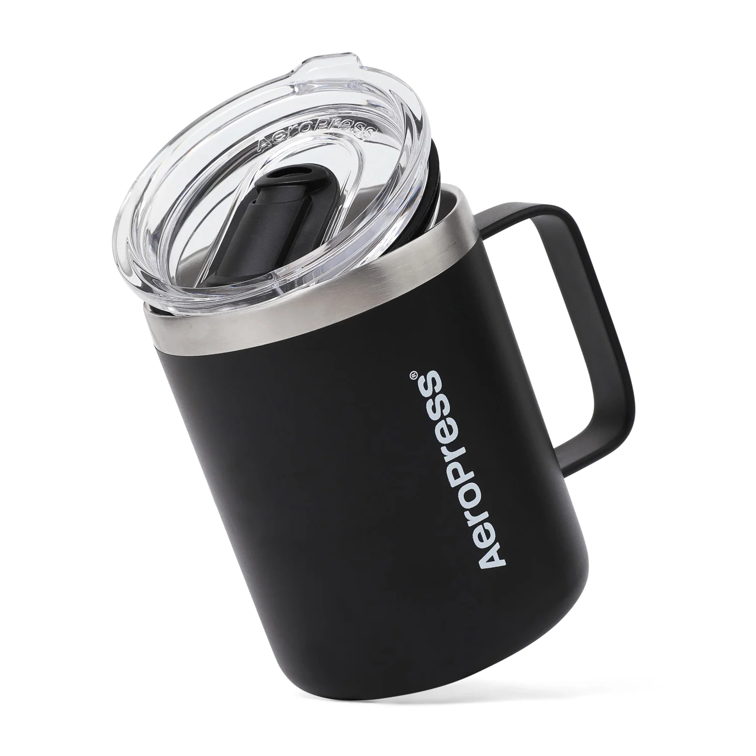 AeroPress Travel Coffee Mug - Stainless Steel - Image 3