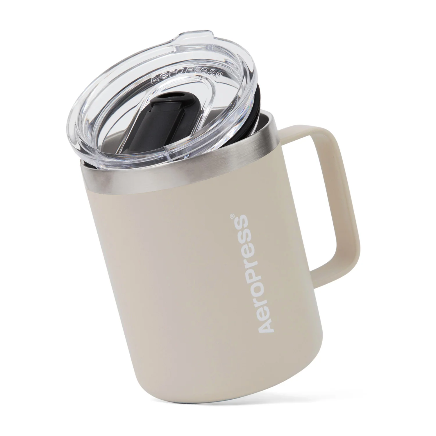 AeroPress Travel Coffee Mug - Stainless Steel - Image 5