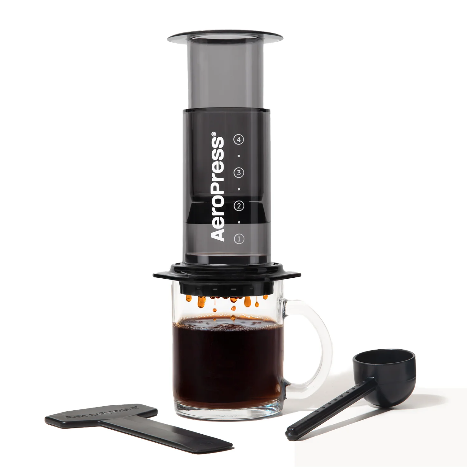 AeroPress Coffee Maker - Clear Colours - Image 4