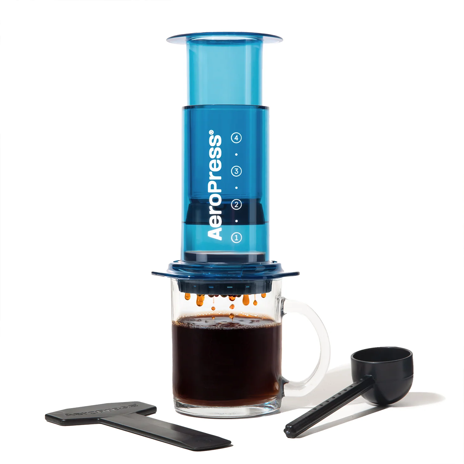AeroPress Coffee Maker - Clear Colours - Image 5