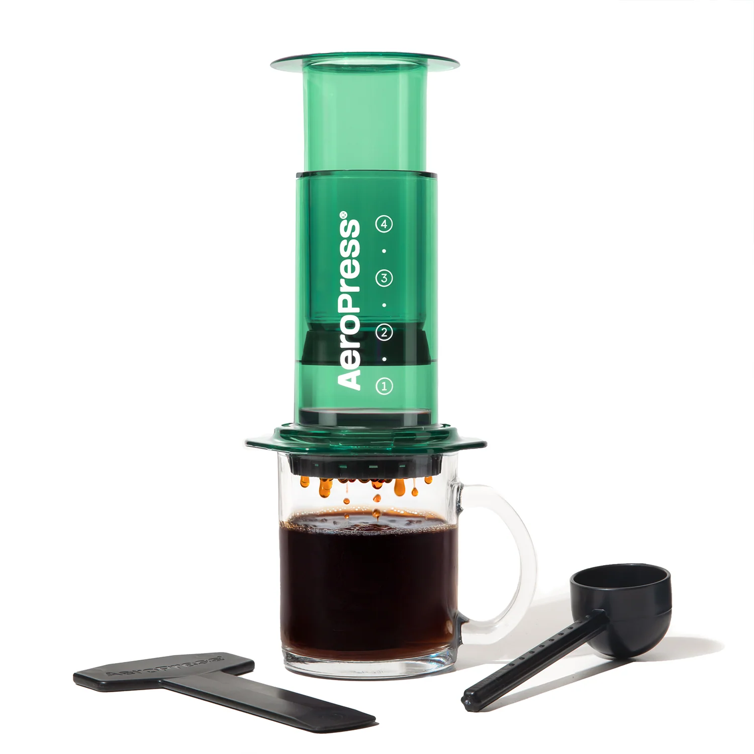 AeroPress Coffee Maker - Clear Colours - Image 6