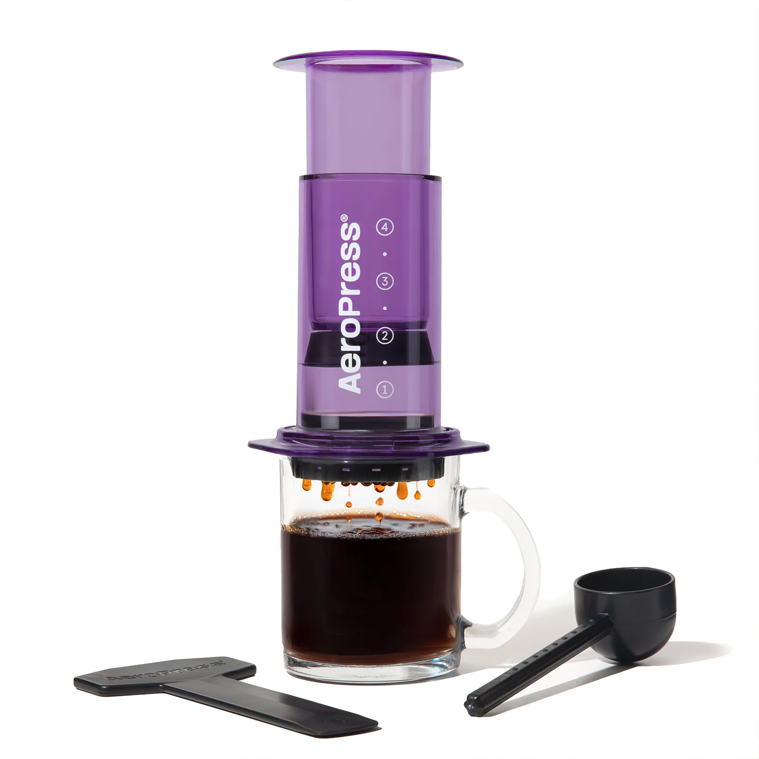 AeroPress Coffee Maker - Clear Colours - Image 7