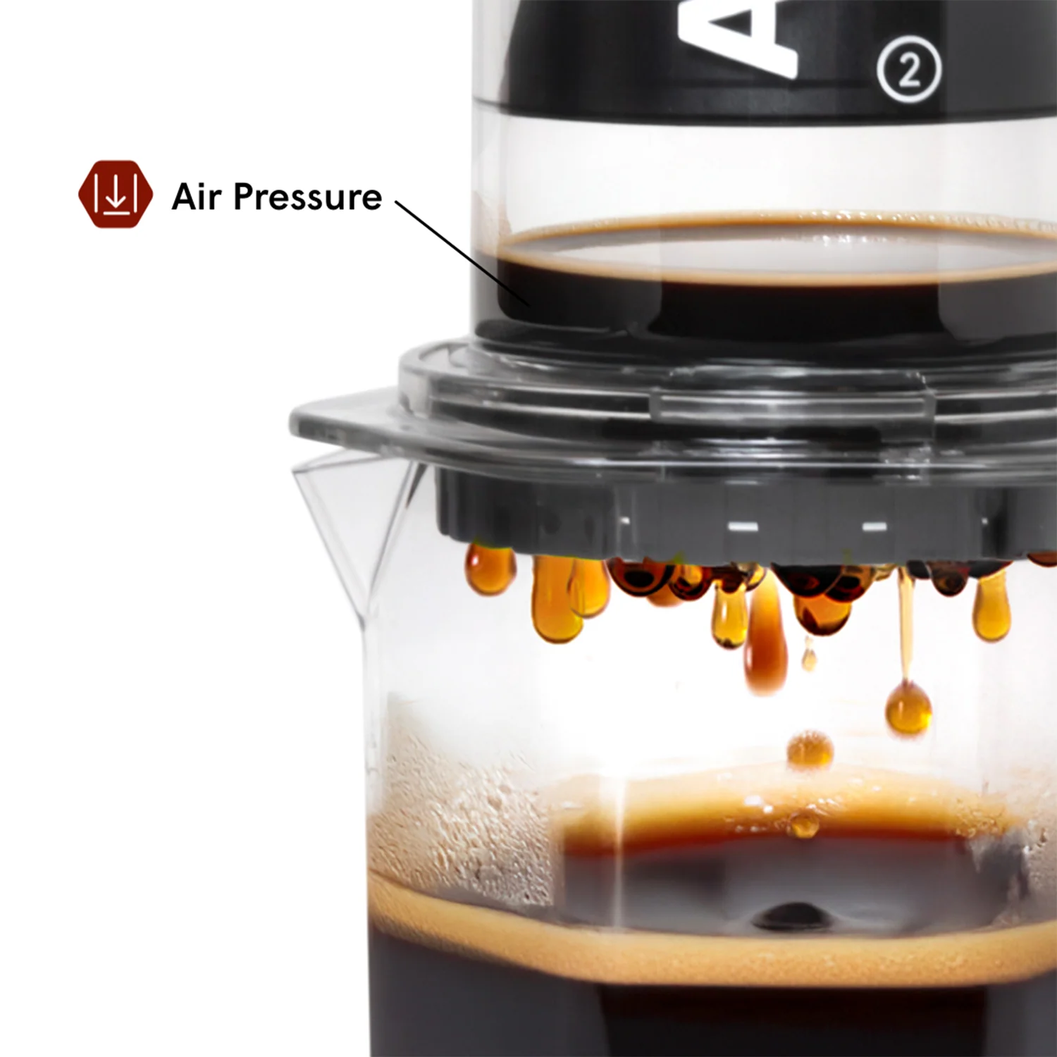 AeroPress Coffee Maker - Clear XL - Image 3
