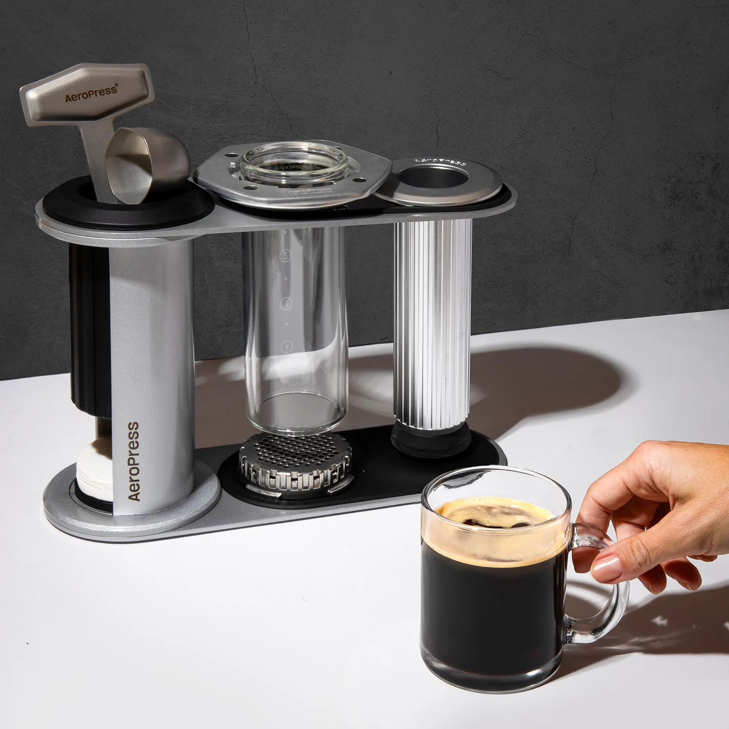 AeroPress Premium + Stainless Steel Organizer Bundle - Image 5